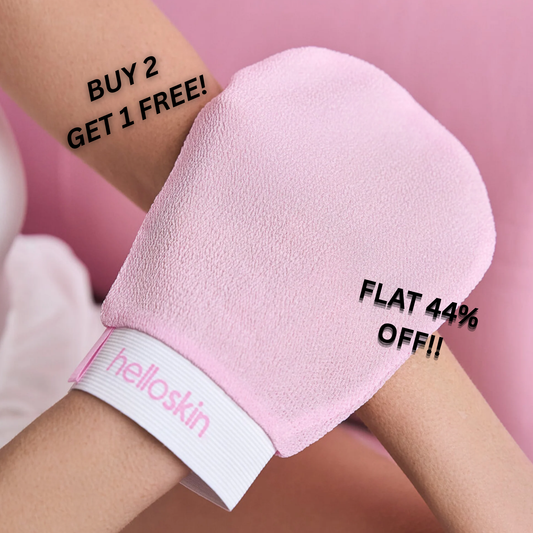 Exfoliating Gloves - Dead Skin Remover - Exfoliating Bath Washcloth Scrub Mitt for Body - Exfoliating Massage Mitt Back Scrubber Glove